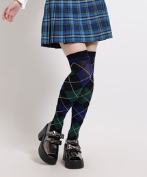 MILK（ミルク）の「アーガイルオーバーニー（ソックス/靴下）」