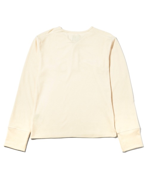 Noen(ノエン)の「Vネックヘンリーニットソー(ニット/セーター・メンズ・アイボリー/ブラック・MEDIUM/LARGE/X-LARGE)」の11枚目の写真