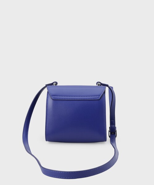 INDIVI(インディヴィ)の「ミニスクエアショルダー(ショルダーバッグ・レディース・ブルー系その他/ブラック・00)」の13枚目の写真