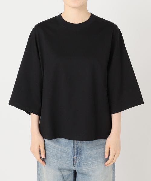 FRAMeWORK(フレームワーク)の「≪追加≫モックネックTシャツ2(Tシャツ/カットソー・レディース・ブラック/ホワイト/ボルドー・FREE)」の17枚目の写真