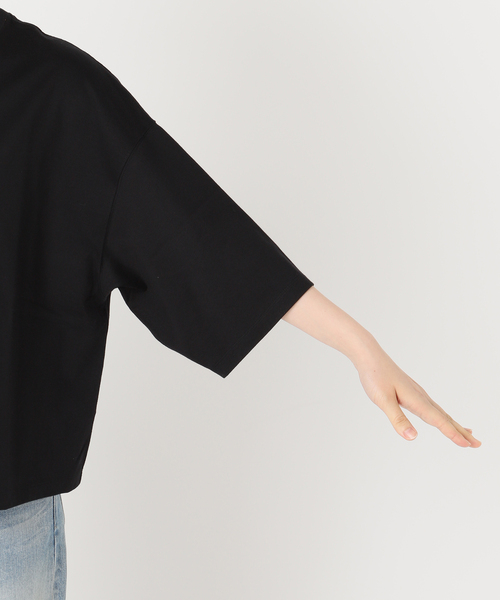 FRAMeWORK(フレームワーク)の「≪追加≫モックネックTシャツ2(Tシャツ/カットソー・レディース・ブラック/ホワイト/ボルドー・FREE)」の22枚目の写真