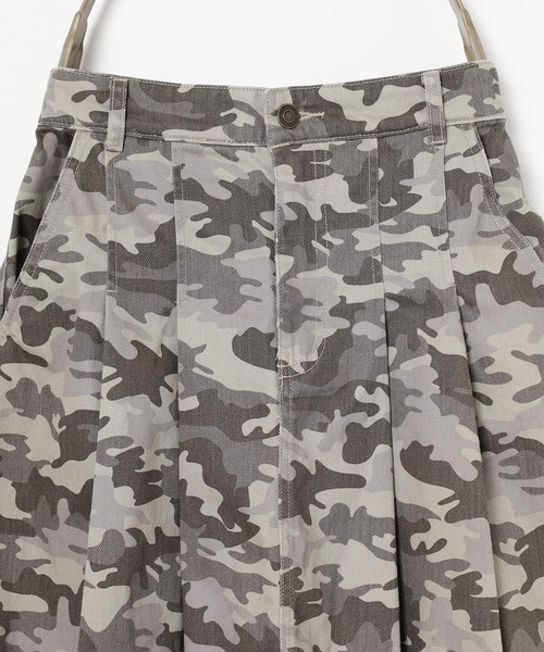 Honeys(ハニーズ)の「迷彩柄ミニスカート(スカート・レディース・ベージュ系/カーキ系・L/LL/M/S)」の14枚目の写真