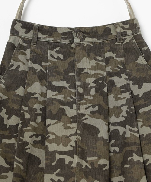Honeys(ハニーズ)の「迷彩柄ミニスカート(スカート・レディース・ベージュ系/カーキ系・L/LL/M/S)」の16枚目の写真