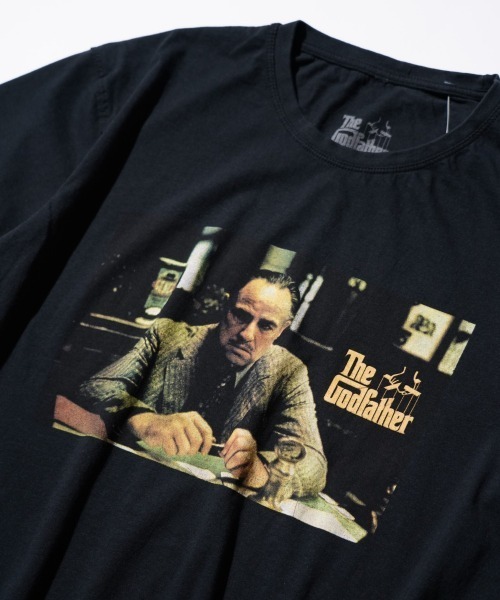 THRIFTY LOOK(スリフティールック)の「THRIFTY LOOK スリフティルック / "THE GODFATHER"TEE ゴッドファーザー 映画(Tシャツ/カットソー・メンズ・ブラック系1/ブラック・MEDIUM/LARGE/X-LARGE)」の6枚目の写真
