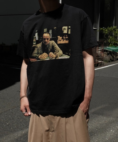 THRIFTY LOOK(スリフティールック)の「THRIFTY LOOK スリフティルック / "THE GODFATHER"TEE ゴッドファーザー 映画(Tシャツ/カットソー・メンズ・ブラック系1/ブラック・MEDIUM/LARGE/X-LARGE)」の17枚目の写真