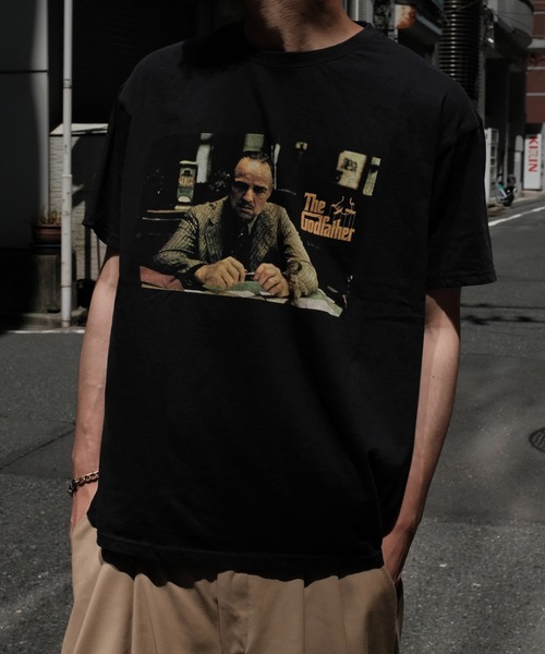 THRIFTY LOOK(スリフティールック)の「THRIFTY LOOK スリフティルック / "THE GODFATHER"TEE ゴッドファーザー 映画(Tシャツ/カットソー・メンズ・ブラック系1/ブラック・MEDIUM/LARGE/X-LARGE)」の18枚目の写真