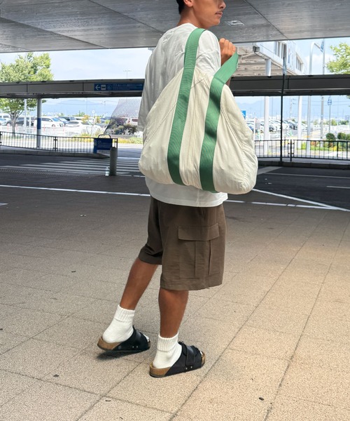 CANAL JEAN（キャナルジーン）の「choice_cnl　コットンナイロンカーゴハーフパンツ（カーゴパンツ・レディース・ブラウン・ONE SIZE）」の15枚目の写真