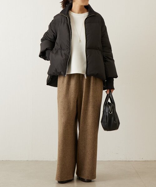 新品未使用✨BEARDSLEY ジップフレアダウン ジップフレアダウン(ダウンジャケット/コート)|BEARDSLEY