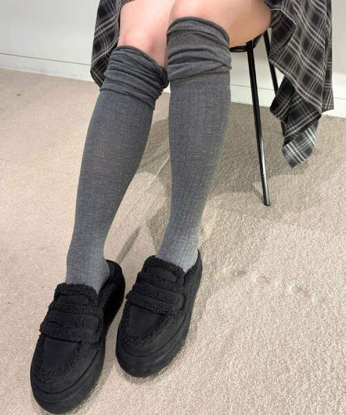 ESPERANZA（エスペランサ）の「SNSで話題！ふわもこボアサボ（サンダル・レディース・ベージュ/ブラック・LL/L/M/S）」の18枚目の写真