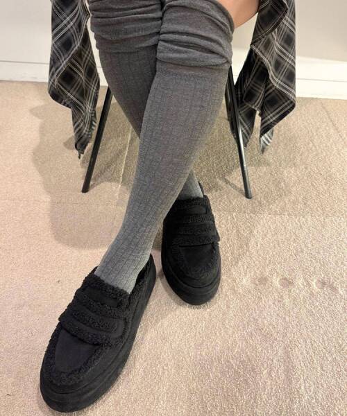 ESPERANZA（エスペランサ）の「SNSで話題！ふわもこボアサボ（サンダル・レディース・ベージュ/ブラック・LL/L/M/S）」の19枚目の写真