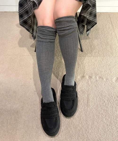 ESPERANZA（エスペランサ）の「SNSで話題！ふわもこボアサボ（サンダル・レディース・ベージュ/ブラック・LL/L/M/S）」の20枚目の写真