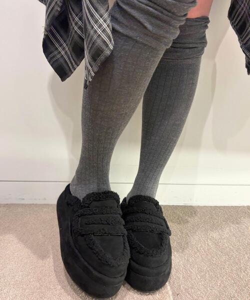 ESPERANZA（エスペランサ）の「SNSで話題！ふわもこボアサボ（サンダル・レディース・ベージュ/ブラック・LL/L/M/S）」の21枚目の写真