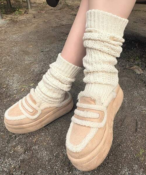 セール】SNSで話題！ふわもこボアサボ（サンダル）｜ESPERANZA