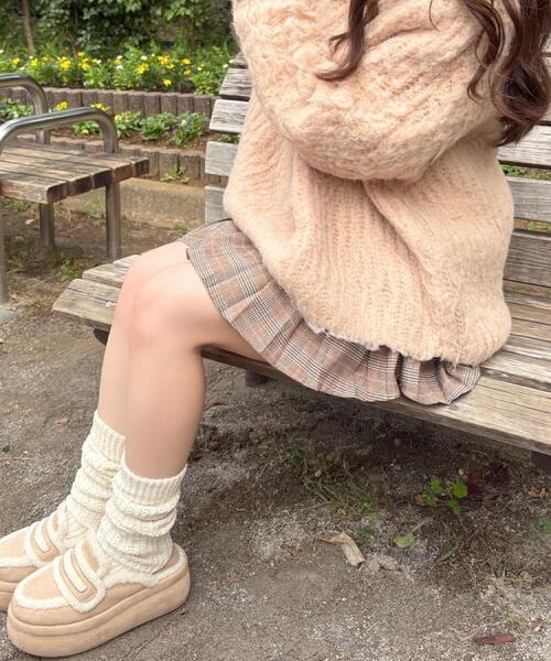 ESPERANZA（エスペランサ）の「SNSで話題！ふわもこボアサボ（サンダル・レディース・ベージュ/ブラック・LL/L/M/S）」の22枚目の写真