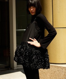 Ranerrh（ラネリ）の「インポートリボンレースレイヤードキャミソールペチコート【結婚式・二次会・パーティー】【入卒園・入卒式】【オケージョン・セレモニー】【デイリー/オフィスにも使える】（キャミソール）」