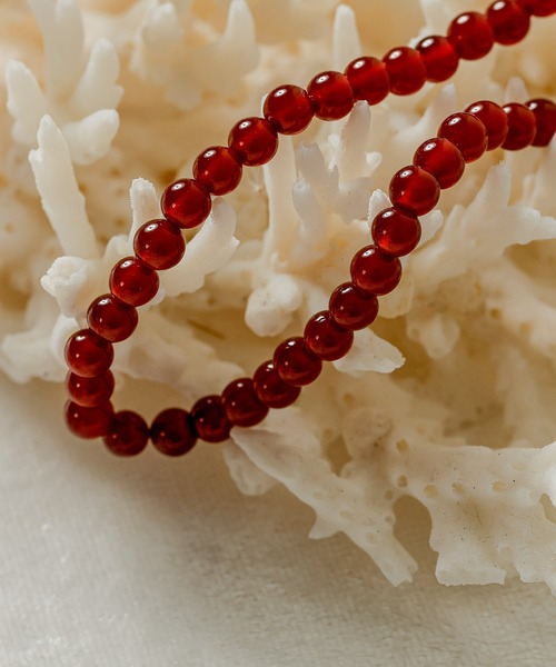 silver925 carnelian necklace シルバー925 カーネ（ネックレス 