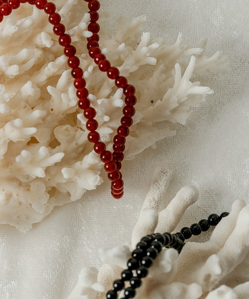 silver925 carnelian necklace シルバー925 カーネ（ネックレス 