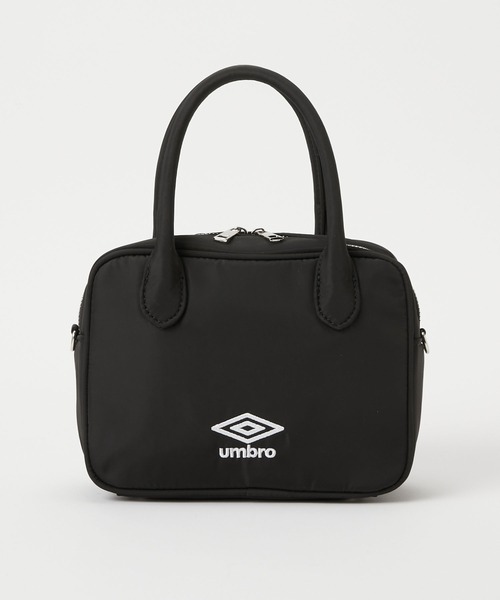 UMBRO/アンブロ 別注 撥水 ブランドロゴ刺繍 2WAYミニショルダーバッグ