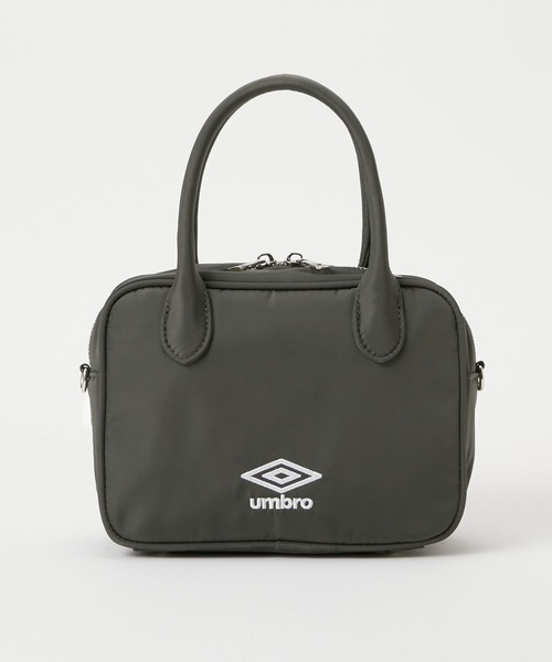 UMBRO/アンブロ 別注 撥水 ブランドロゴ刺繍 2WAYミニショルダーバッグ