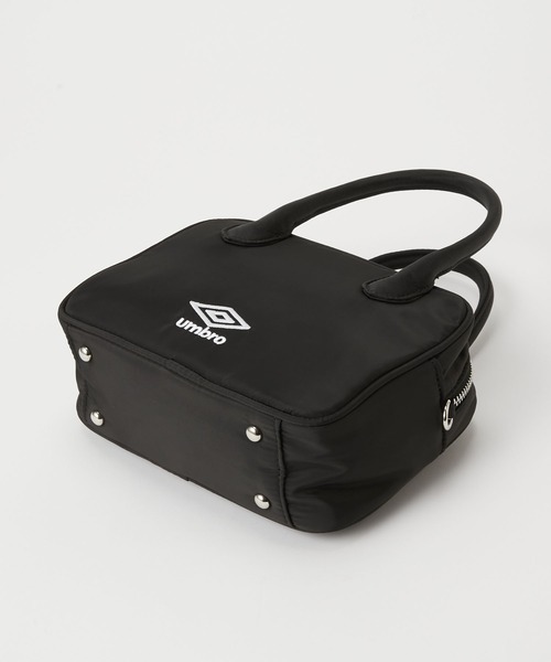 UMBRO（アンブロ）の「UMBRO/アンブロ 別注 撥水 ブランドロゴ刺繍 2WAYミニショルダーバッグ/ボストンバッグ（ボストンバッグ・レディース・グレー/ブラック/ネイビー・FREE）」の20枚目の写真