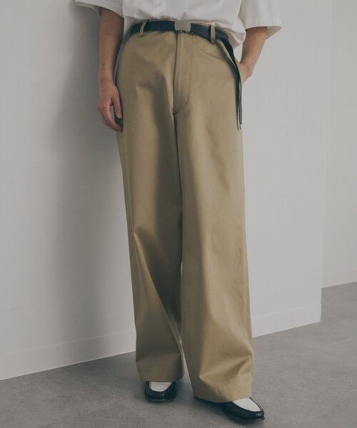 Drawing Numbers】プレーンチノパンツ