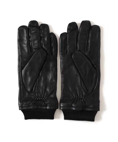 BEAMS HEART（ビームスハート）の「レザー グローブ（手袋・メンズ・ブラック・ONE SIZE）」の5枚目の写真