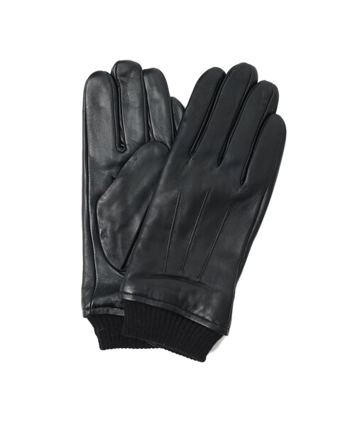 BEAMS HEART（ビームスハート）の「レザー グローブ（手袋・メンズ・ブラック・ONE SIZE）」の4枚目の写真