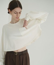 ニット/セーター clane COMPACT T-LINE KNIT TOPS セール】COMPACT T-LINE KNIT TOPS（ニット/セーター）｜CLANE（クラネ
