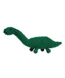 TOOLS FOR THE DOG(c[YtH[UhbO)JAX&BONES GOOD KARMA ROPE TOYSmBRENT THE BRONTOSAURUS GREEN_JUMBOn(ybgp)