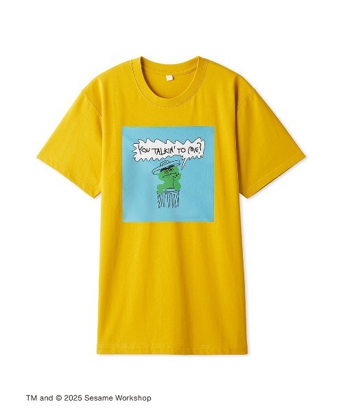 SESAME STREET(セサミストリート)の「【SESAME STREET MARKET×オガワナツミ】オリジナルアート Tシャツ(Tシャツ/カットソー・レディース・オフホワイト/グレー/ブルー/イエロー/ブラック・M/L)」の5枚目の写真