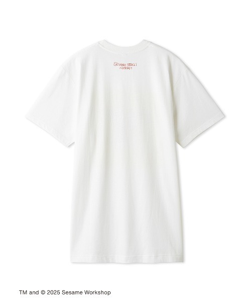 SESAME STREET(セサミストリート)の「【SESAME STREET MARKET×オガワナツミ】オリジナルアート Tシャツ(Tシャツ/カットソー・レディース・オフホワイト/グレー/ブルー/イエロー/ブラック・M/L)」の12枚目の写真