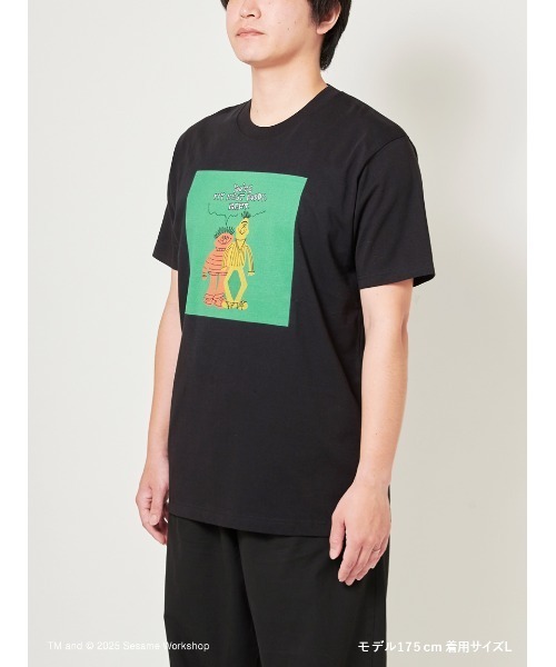 SESAME STREET(セサミストリート)の「【SESAME STREET MARKET×オガワナツミ】オリジナルアート Tシャツ(Tシャツ/カットソー・レディース・オフホワイト/グレー/ブルー/イエロー/ブラック・M/L)」の8枚目の写真