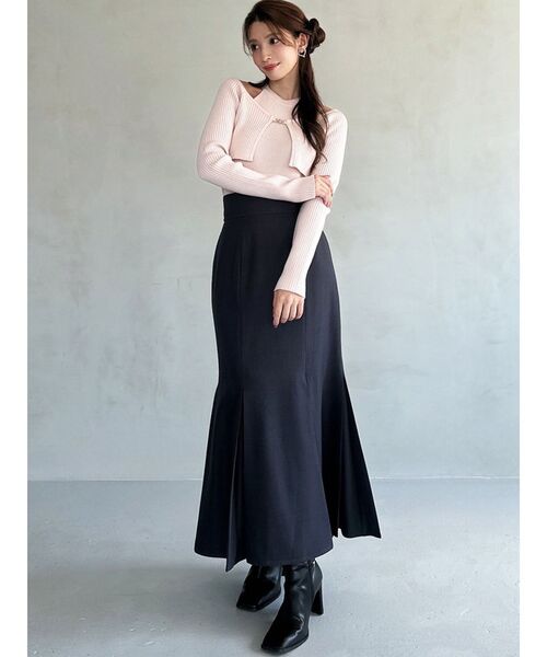 ⭐︎専用ページ⭐︎ セオリーリュクス　美品　プリーツスカート　ブラック　黒 theory luxe（セオリーリュクス） theory luxe CRUZ ASENA-L プリーツ