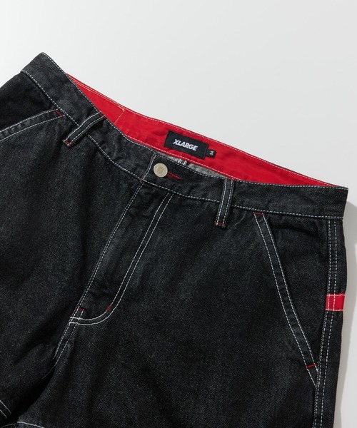 XLARGE（エクストララージ）の「DENIM CARGO PANTS（カーゴパンツ・メンズ・インディゴブルー/ブラック・30inch/32inch/34inch/36inch）」の19枚目の写真