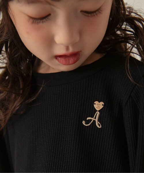 リンク/WEB限定/ジュニア対応】スカラップドッキングワンピース