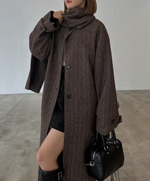 PAGEBOY | ウールコンヘリンボーンコート(チェスターコート)