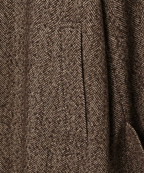 PAGEBOY（ページボーイ）の「ウールコンヘリンボーンコート（チェスターコート・レディース・ブラック系その他/ブラウン系その他・FREE）」の22枚目の写真