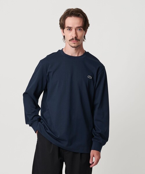 LACOSTE＞1ポイント ロングスリーブ Tシャツ（Tシャツ
