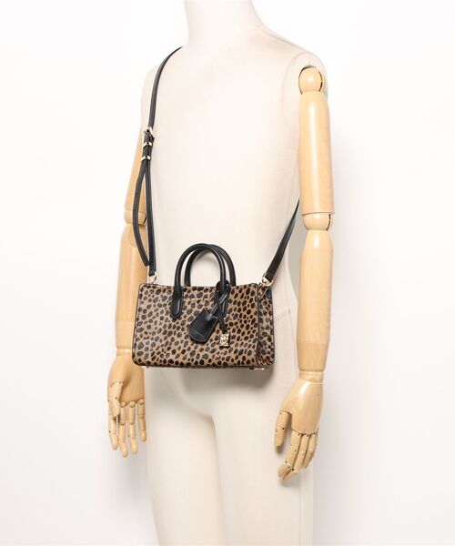 セール】SCARLETT チータープリント カーフヘア クロスボディ