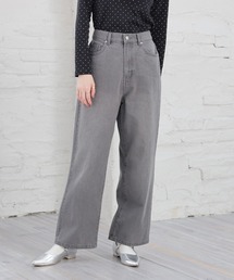 Honeys（ハニーズ）の「ストレートパンツ(股下63cm)（デニムパンツ）」