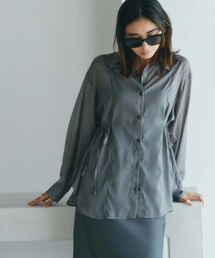 UJOH/(ウジョー)】ドローコードヘムクロップドTEE U772-T05-021（T