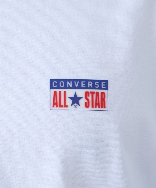 CONVERSE(コンバース)の「【CONVERSE】天竺プレートロゴ ショートスリーブTシャツ 6222-2830 MNY(Tシャツ/カットソー・メンズ・オフホワイト/ブラック/ホワイト・L/LL/M)」の12枚目の写真