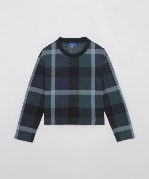 クレストブリッジチェックジャカードジャージープルオーバー（Tシャツ