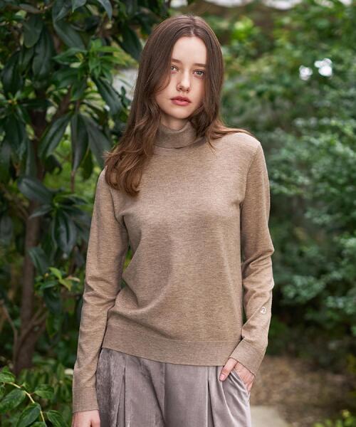 セール】【CLASSY.12月号/otonaMUSE11月号掲載】ウールブレンド天竺