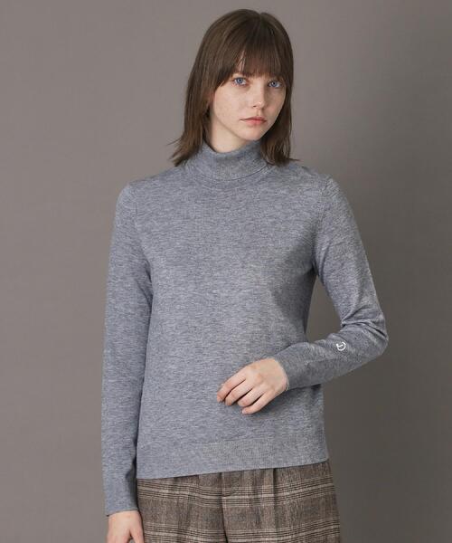 DRESSTERIOR(ドレステリア)の「【CLASSY.12月号/otonaMUSE11月号掲載】ウールブレンド天竺タートルニット(ニット/セーター・レディース・ダークグレー/レッド系/ライトベージュ/ブラック・40/38/36)」の15枚目の写真