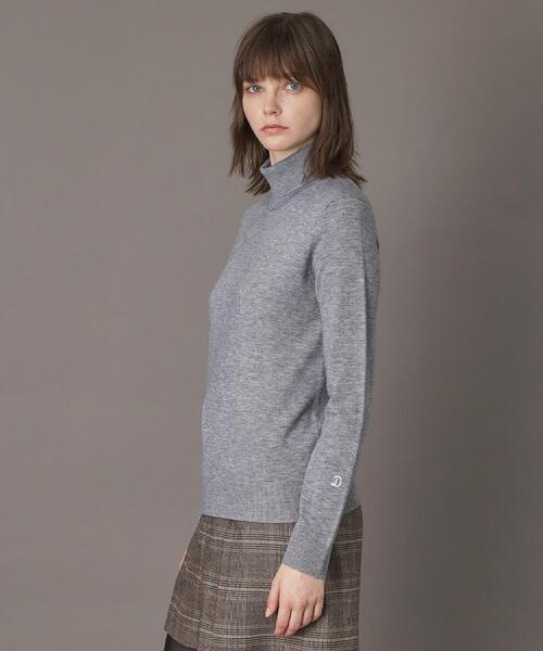 DRESSTERIOR(ドレステリア)の「【CLASSY.12月号/otonaMUSE11月号掲載】ウールブレンド天竺タートルニット(ニット/セーター・レディース・ダークグレー/レッド系/ライトベージュ/ブラック・40/38/36)」の16枚目の写真