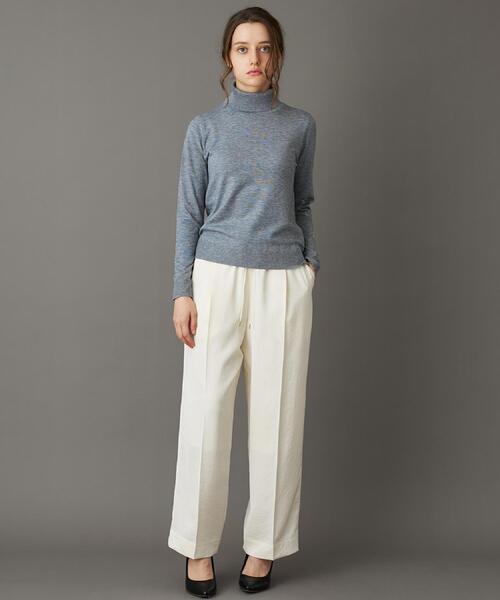 DRESSTERIOR(ドレステリア)の「【CLASSY.12月号/otonaMUSE11月号掲載】ウールブレンド天竺タートルニット(ニット/セーター・レディース・ダークグレー/レッド系/ライトベージュ/ブラック・40/38/36)」の20枚目の写真
