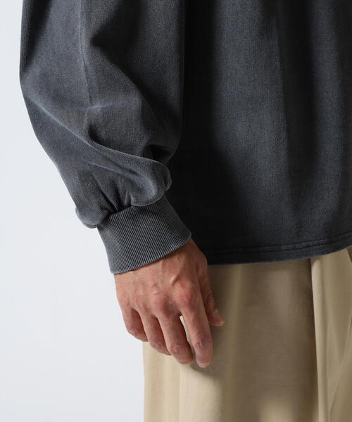 DANKE SCHON（ダンケシェーン）の「【WEB&DEPOT限定】DankeSchon/ダンケシェーン/PIGMENt L/S TEE SKULL（Tシャツ/カットソー・レディース・ベージュ/ブラック・L/M）」の4枚目の写真