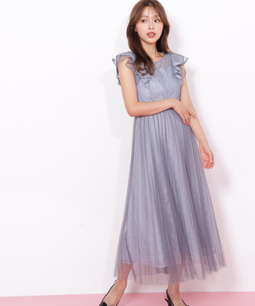 JILL by JILL STUART(ジルバイジルスチュアート)の「◇ 配色パイピングレースワンピース(ワンピース・レディース・グリーン/ブルー/グレー・MEDIUM/SMALL)」の9枚目の写真