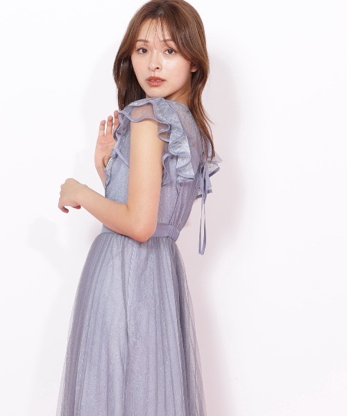 JILL by JILL STUART(ジルバイジルスチュアート)の「◇ 配色パイピングレースワンピース(ワンピース・レディース・グリーン/ブルー/グレー・MEDIUM/SMALL)」の10枚目の写真
